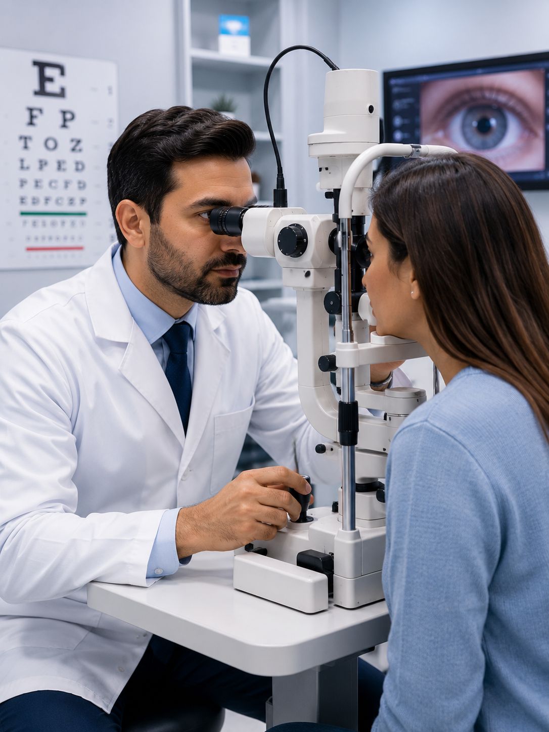 Cornea examination and treatment
