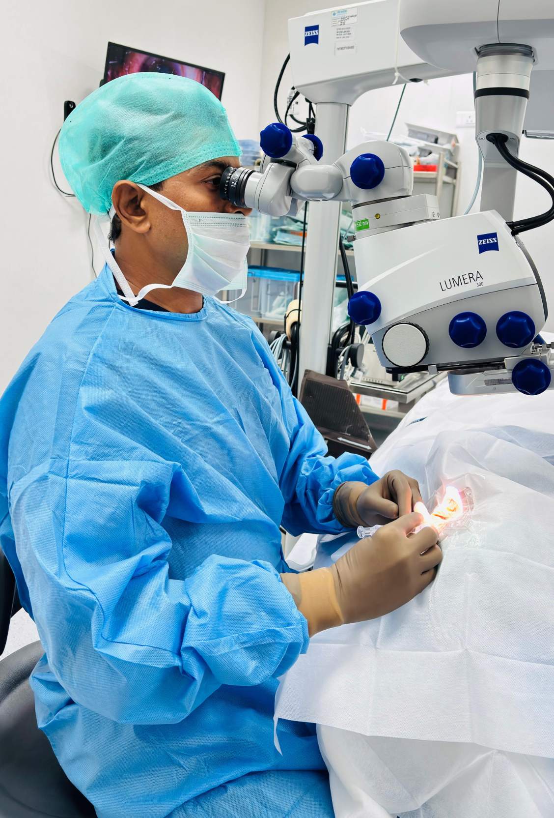 Cataract surgery consultation with Dr. Bhanu Prakash M